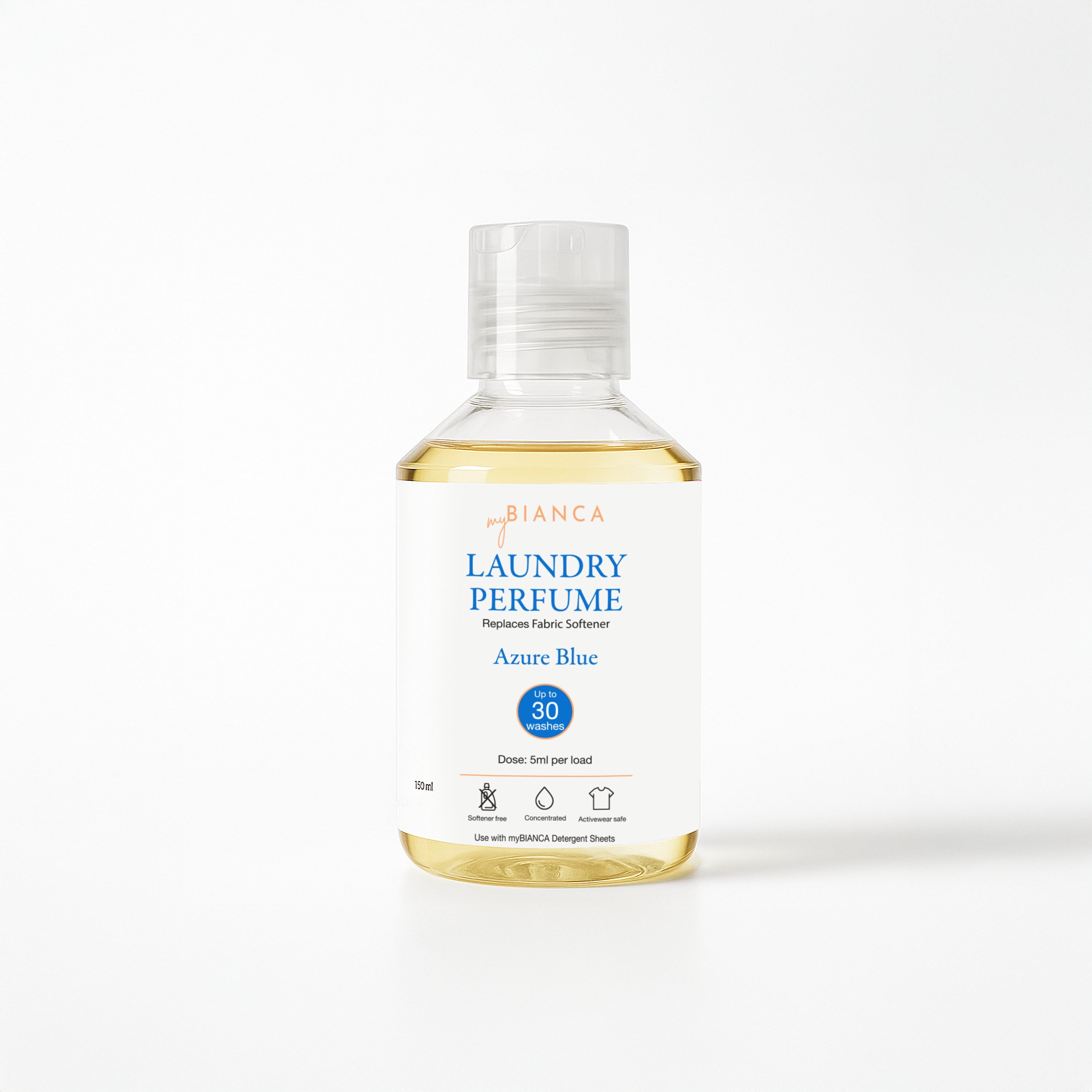 Azure Blue Laundry Perfume – Fresh Citrus Floral Scent | myBIANCA